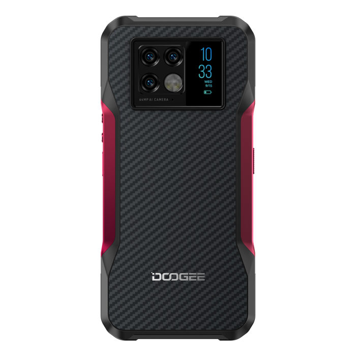 Doogee V20 NL - 6.43inch - Robuuste Smartphone - 5G - 256GB - 6000mAh - Android 11 - Rood - Afbeelding 3