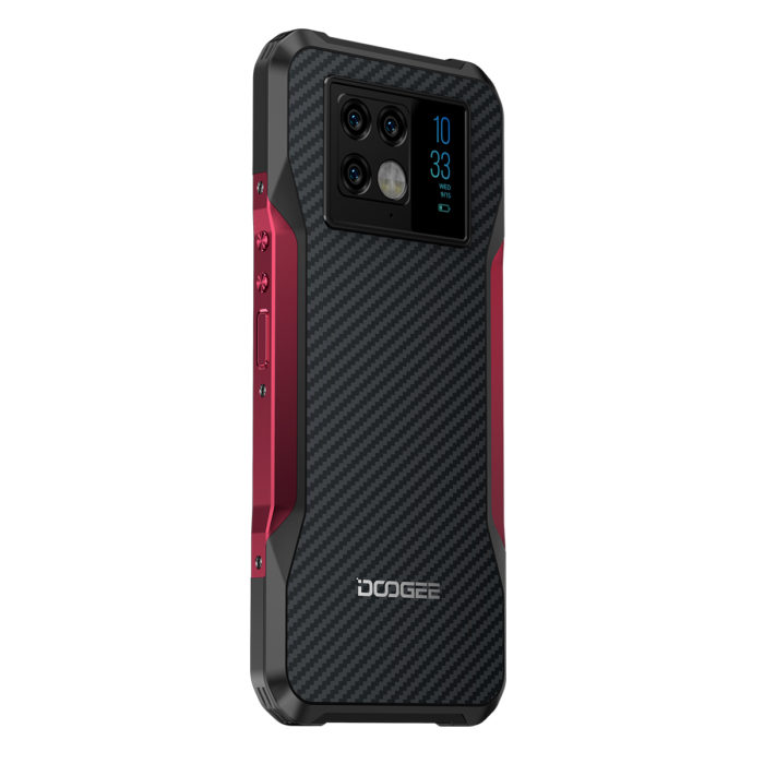 Doogee V20 NL - 6.43inch - Robuuste Smartphone - 5G - 256GB - 6000mAh - Android 11 - Rood - Afbeelding 8