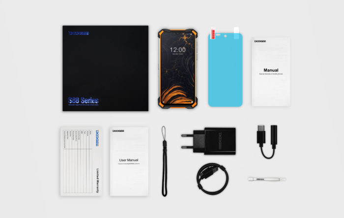 Doogee S88 Pro NL – 6.3inch – Robuuste Smartphone – 4G – 128GB ROM – 6GB RAM – 10000mAh – Android 10.0 – Zwart - Afbeelding 16