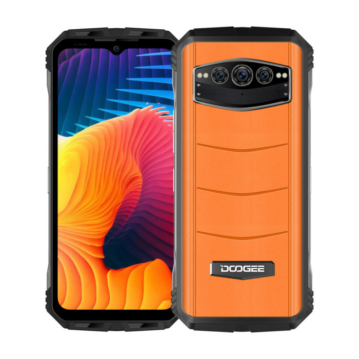 Doogee V30 NL – 6.58inch – Robuuste Smartphone – 5G eSIM– 256GB ROM – 108MP AI – 10800mAh – Android 12.0 – Oranje