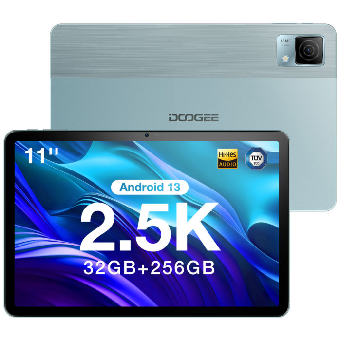 Doogee T30 Ultra NL – 11inch IPS 2.5K – Wifi – 4G – 256GB ROM – 12+20GB RAM – 8580mAh – Android 13 – Blauw - Afbeelding 3