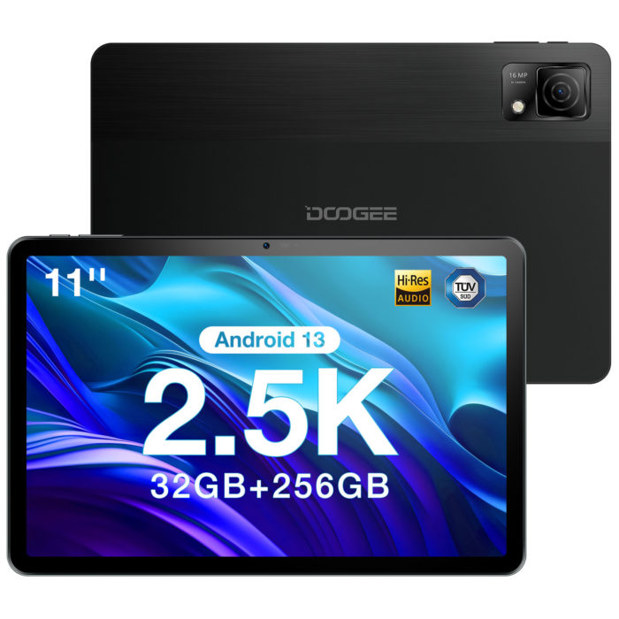 Doogee T30 Ultra NL – 11inch IPS 2.5K – Wifi – 4G – 256GB ROM – 12+20GB RAM – 8580mAh – Android 13 – Zwart - Afbeelding 9