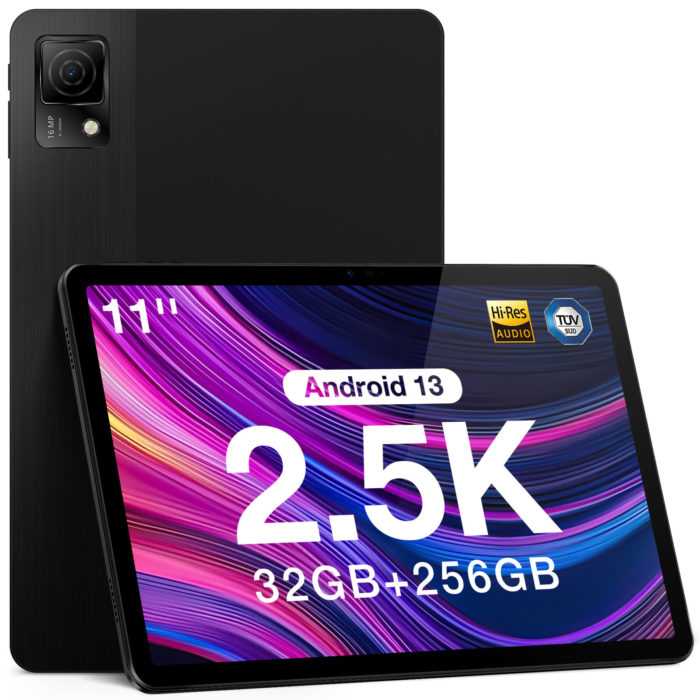 Doogee T30 Ultra NL – 11inch IPS 2.5K – Wifi – 4G – 256GB ROM – 12+20GB RAM – 8580mAh – Android 13 – Zwart - Afbeelding 3