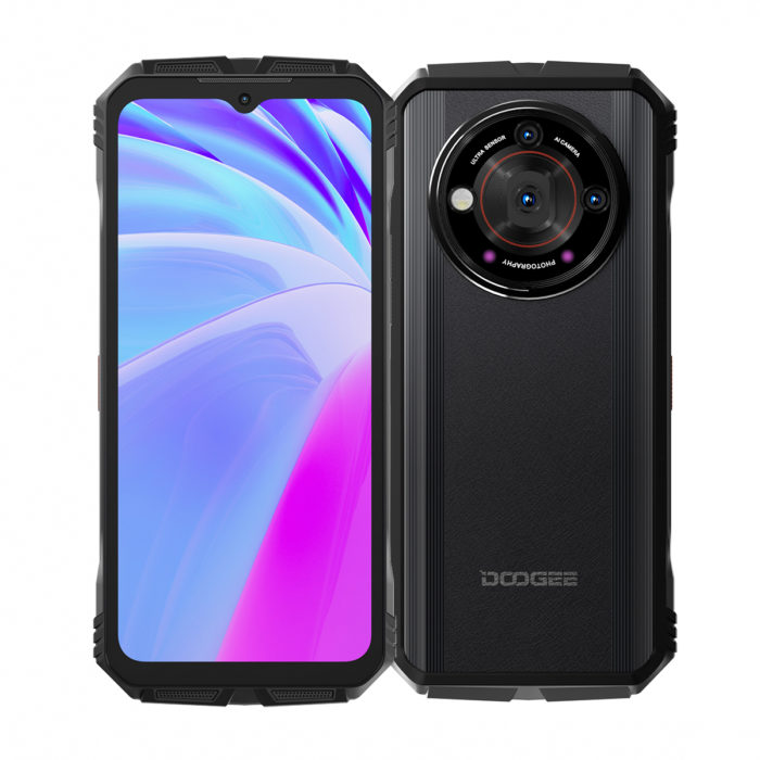 Doogee V30 PRO NL – 6.58inch – Robuuste Smartphone – 5G eSIM– 512GB ROM – 200MP – 10800mAh – Android 13.0 - Zwart