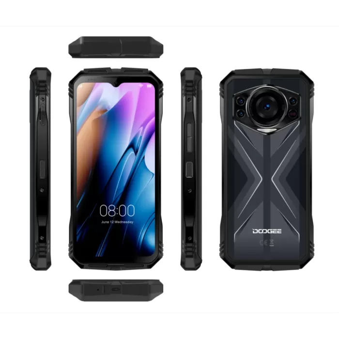 Doogee S118 NL – 6.58inch – Robuuste Smartphone – 12GB+8GB RAM – 512GB ROM – 10800mAh – Android 14.0 – Zwart - Afbeelding 5
