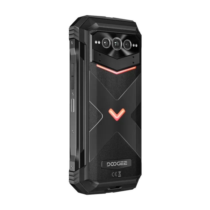 Doogee V-Max Plus NL – 6.58inch – Robuuste Smartphone  – 5G – 16GB+20GB RAM – 512GB ROM – 200MP AI – 22000mAh – Android 14.0 – Zwart - Afbeelding 5