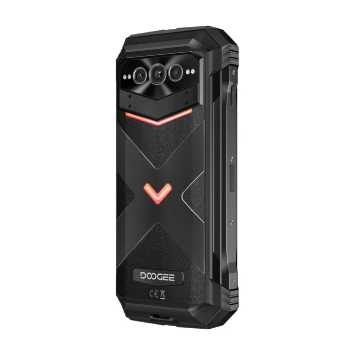 Doogee V-Max Plus NL – 6.58inch – Robuuste Smartphone  – 5G – 16GB+20GB RAM – 512GB ROM – 200MP AI – 22000mAh – Android 14.0 – Zwart - Afbeelding 4