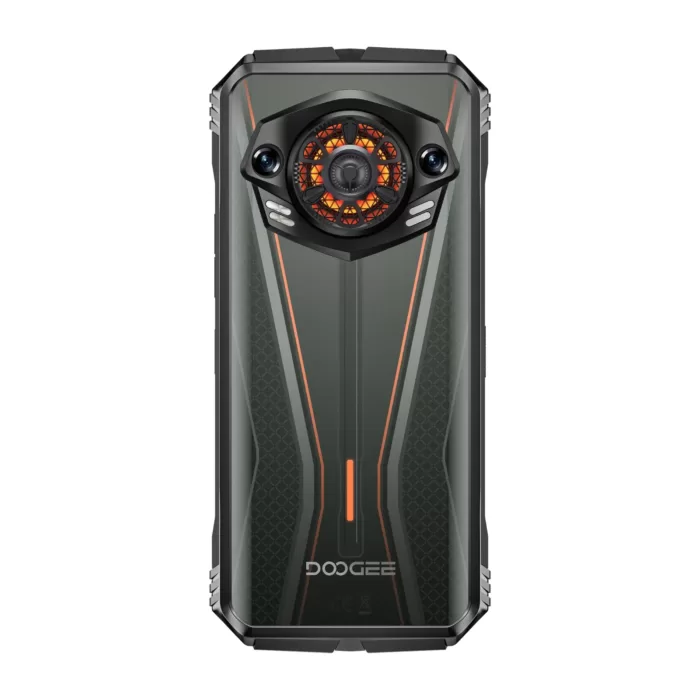 Doogee S Punk PRO NL Zwart-Oranje kopen bij Doogee Benelux-achterzijde