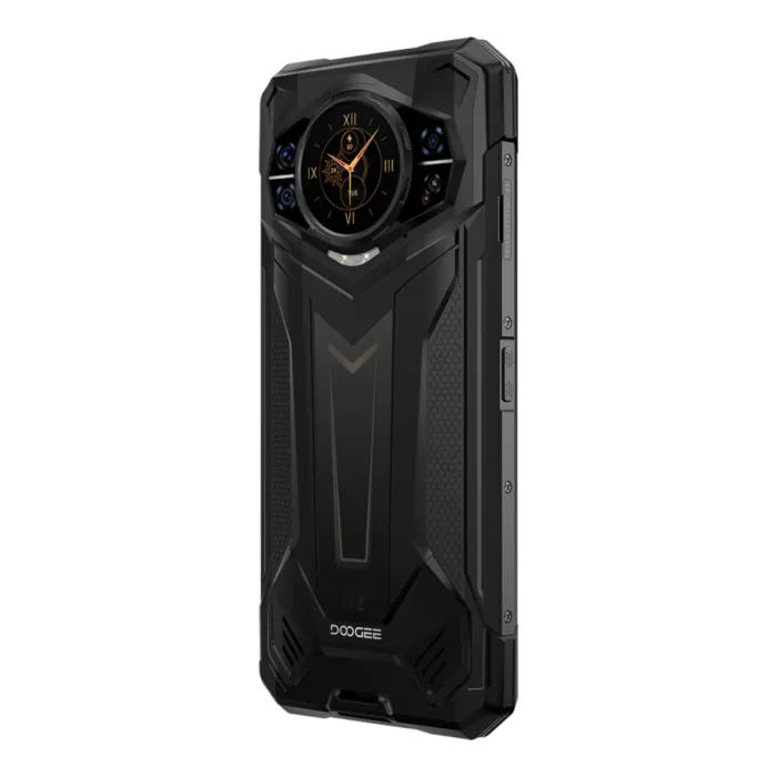 Doogee S200 Plus NL Zwart kopen bij Doogee Benelux-achterzijde links