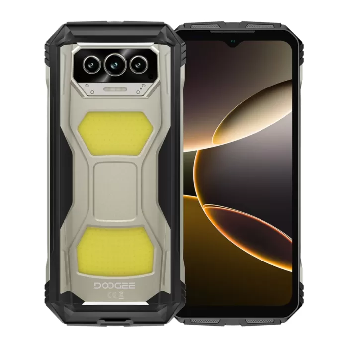 Doogee V-Max S NL Titanium kopen bij Doogee Benelux voor- en achterzijde