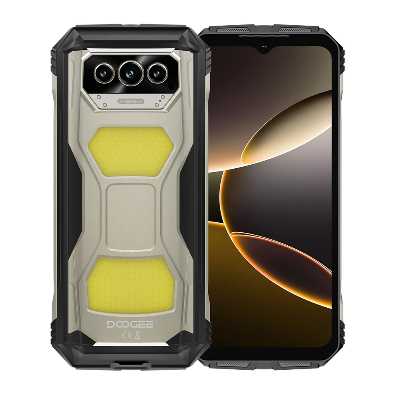Doogee V-Max S NL Titanium kopen bij Doogee Benelux voor- en achterzijde