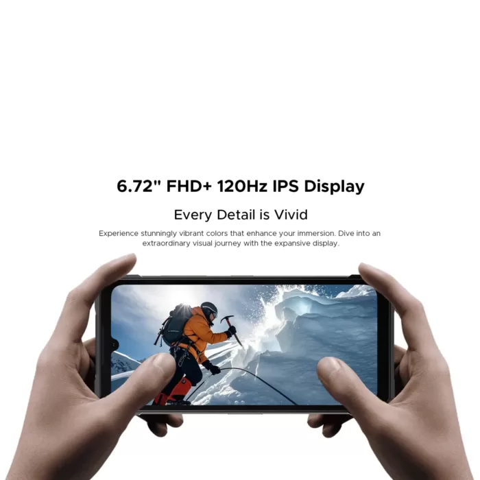 Doogee S200Max NL Zwart kopen bij Doogee Benelux-display