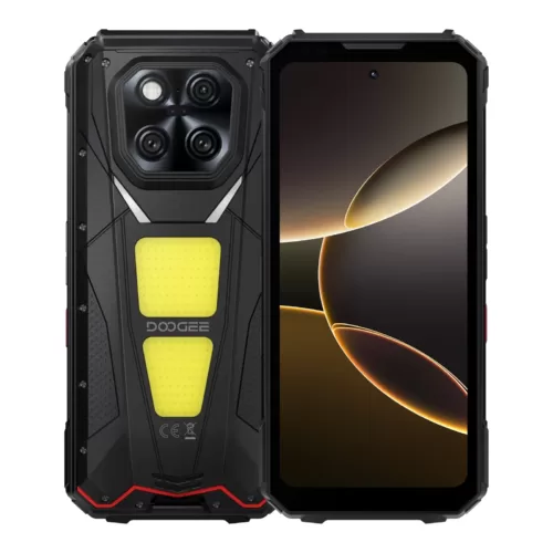 Doogee V Max Play NL Zwart kopen bij Doogee Benelux_voor- en achterzijde