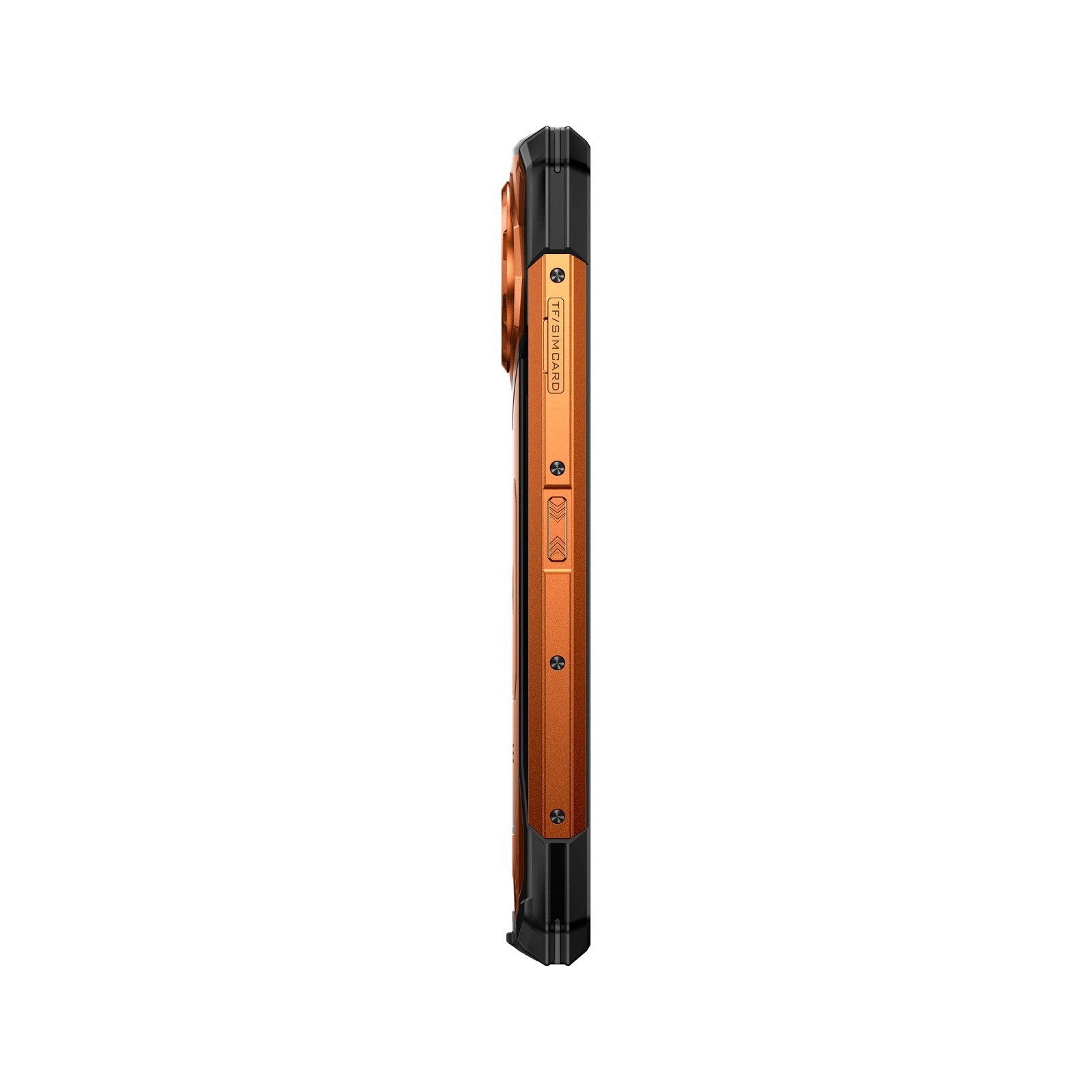 DOOGEE S200E VIP Edition in oranje – linkerzijaanzicht