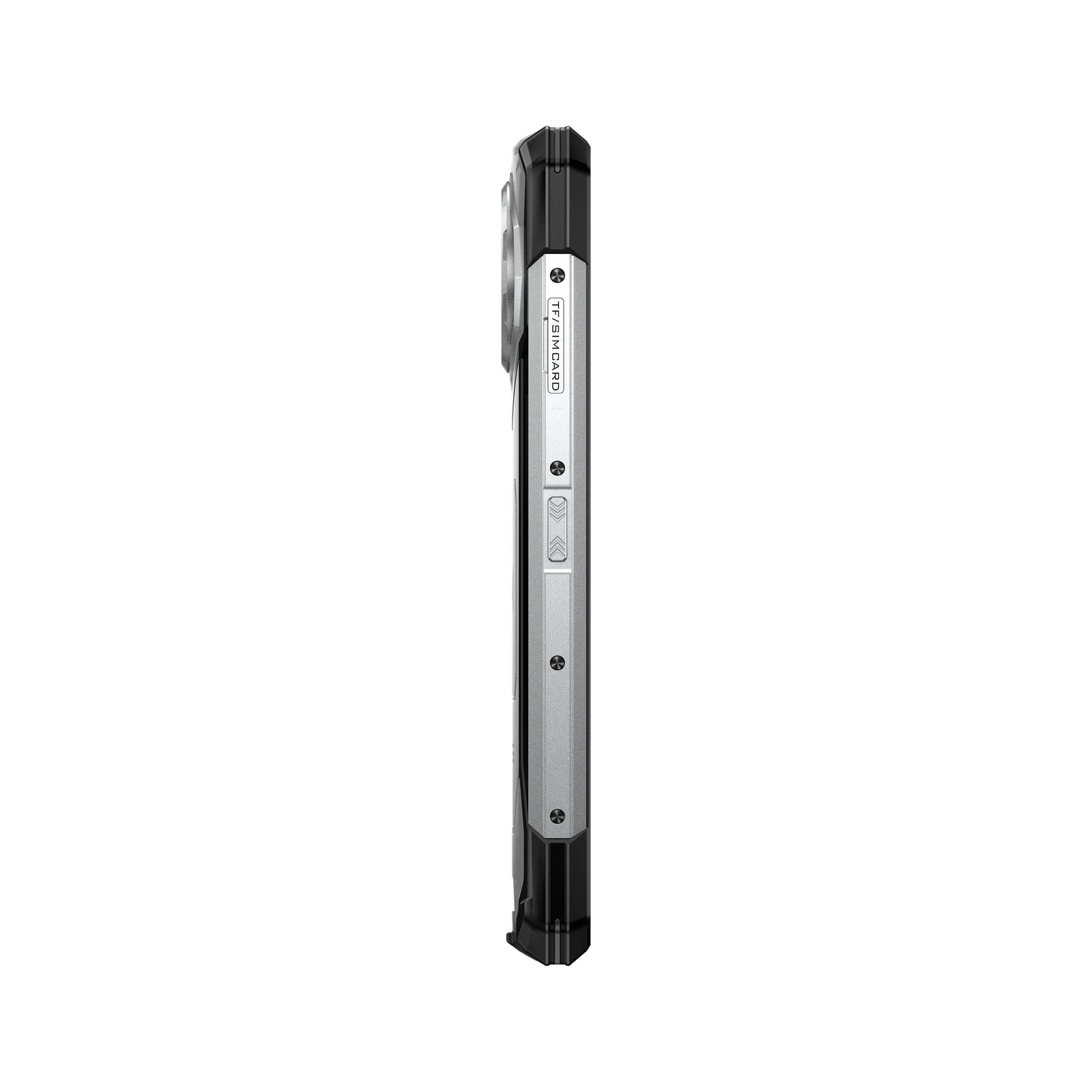 DOOGEE S200E VIP Edition in zilver – linkerzijaanzicht