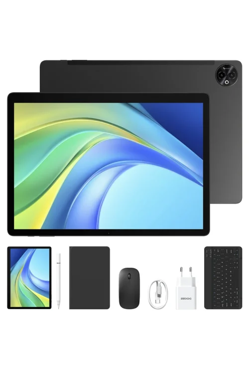 DOOGEE Tab E3 Max VIP Edition zwart met VIP accessoirepakket