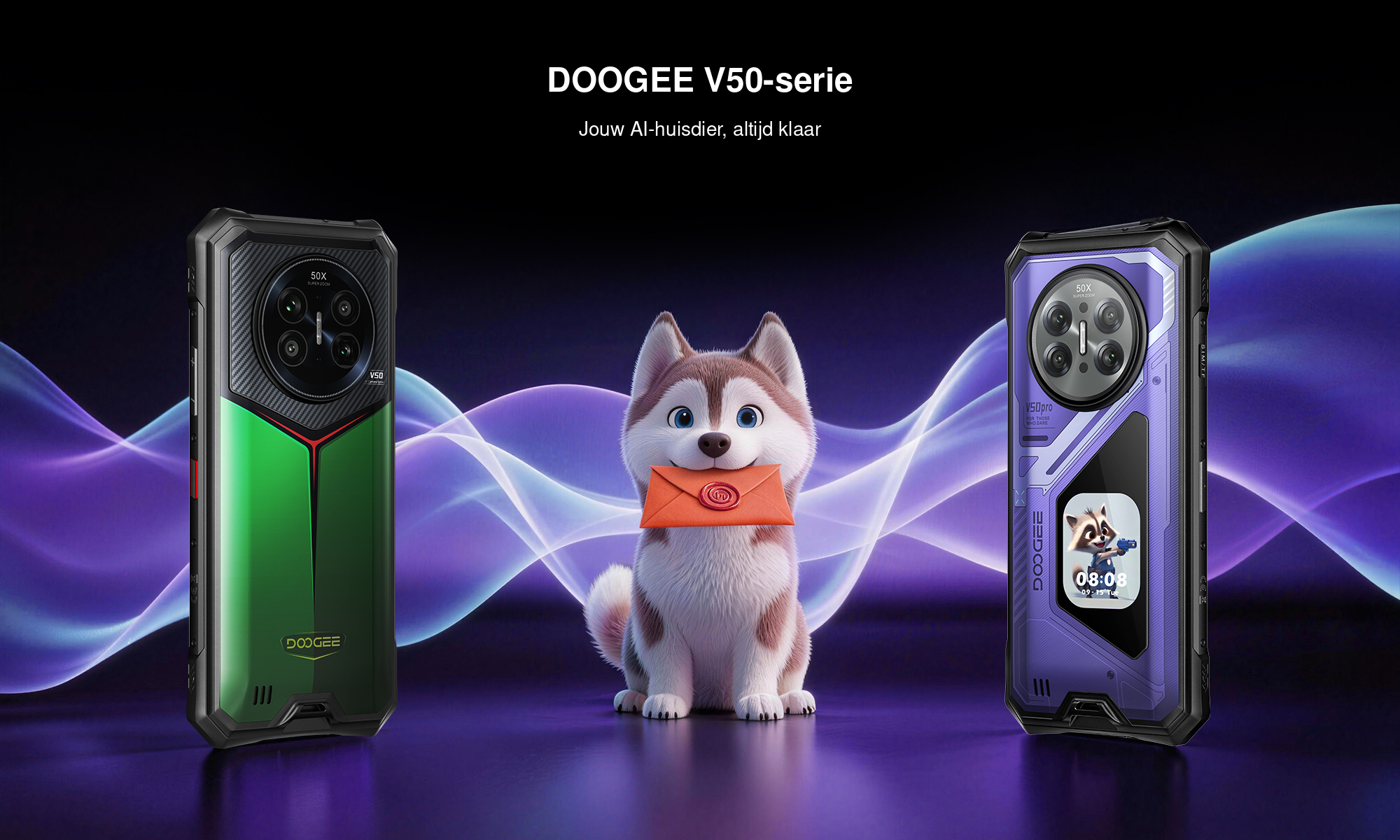 DOOGEE V50 12+256 – Nederlandstalig selling point 02