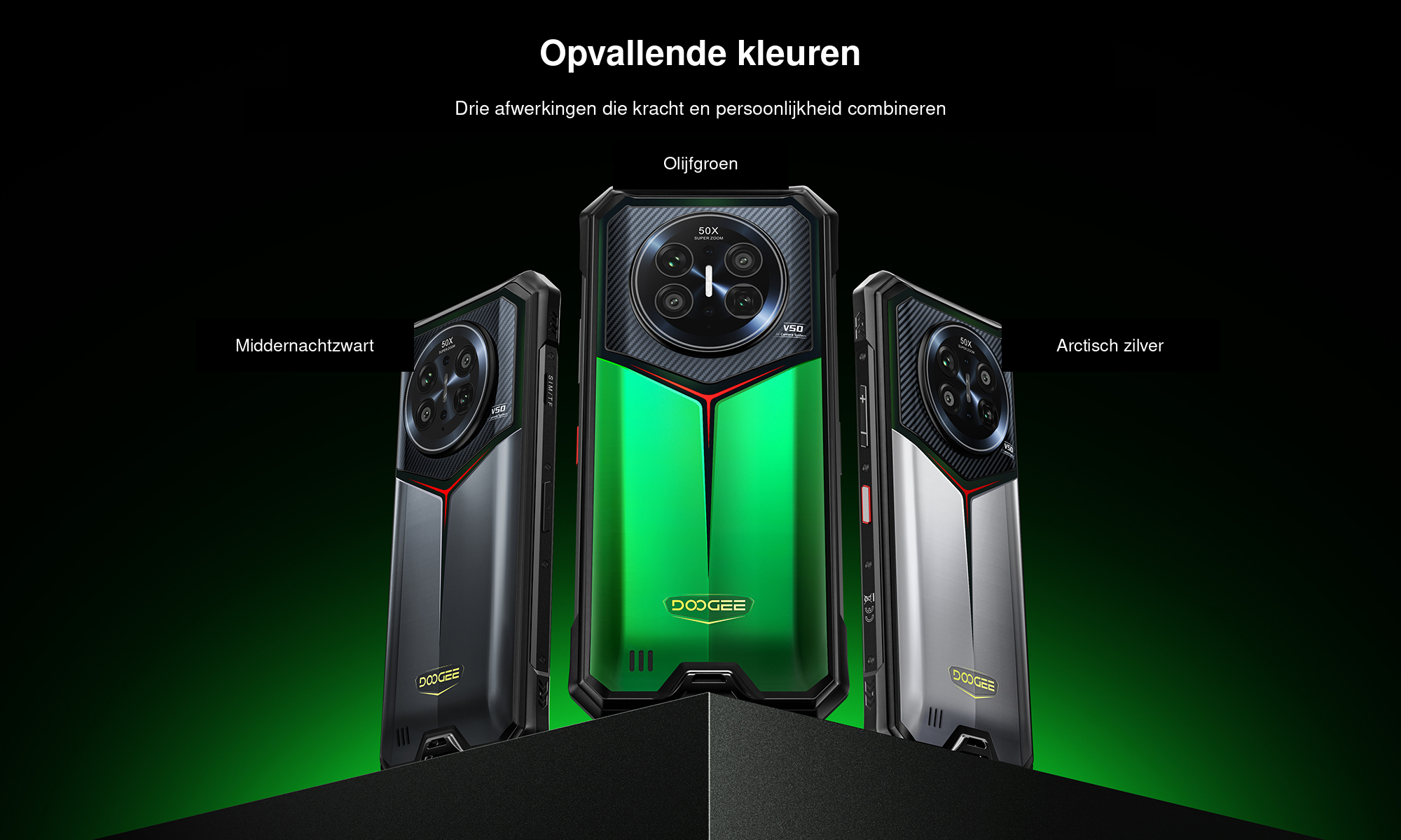 DOOGEE V50 12+256 – Nederlandstalig selling point 17