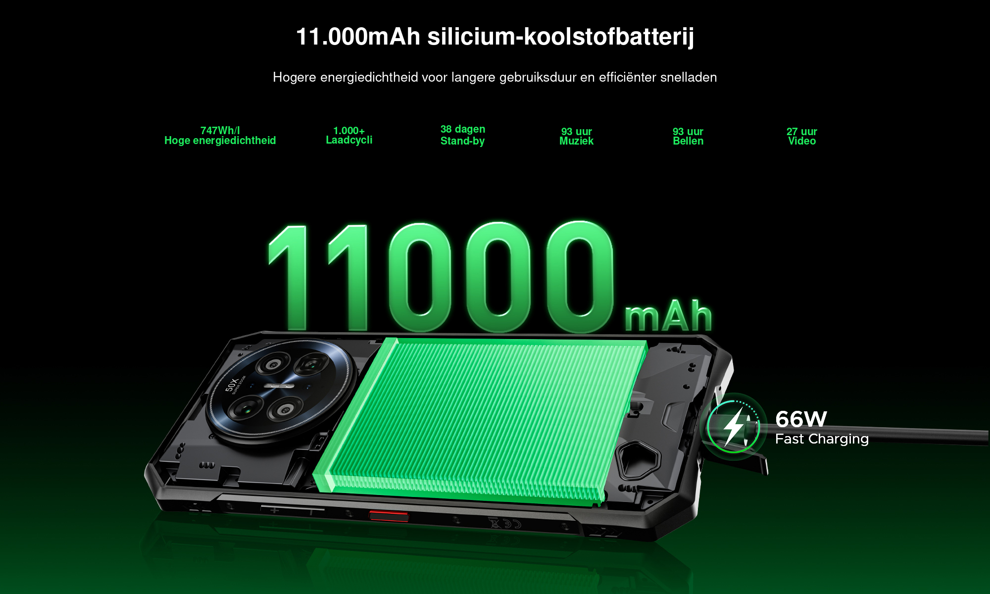 DOOGEE V50 12+256 – Nederlandstalig selling point 19