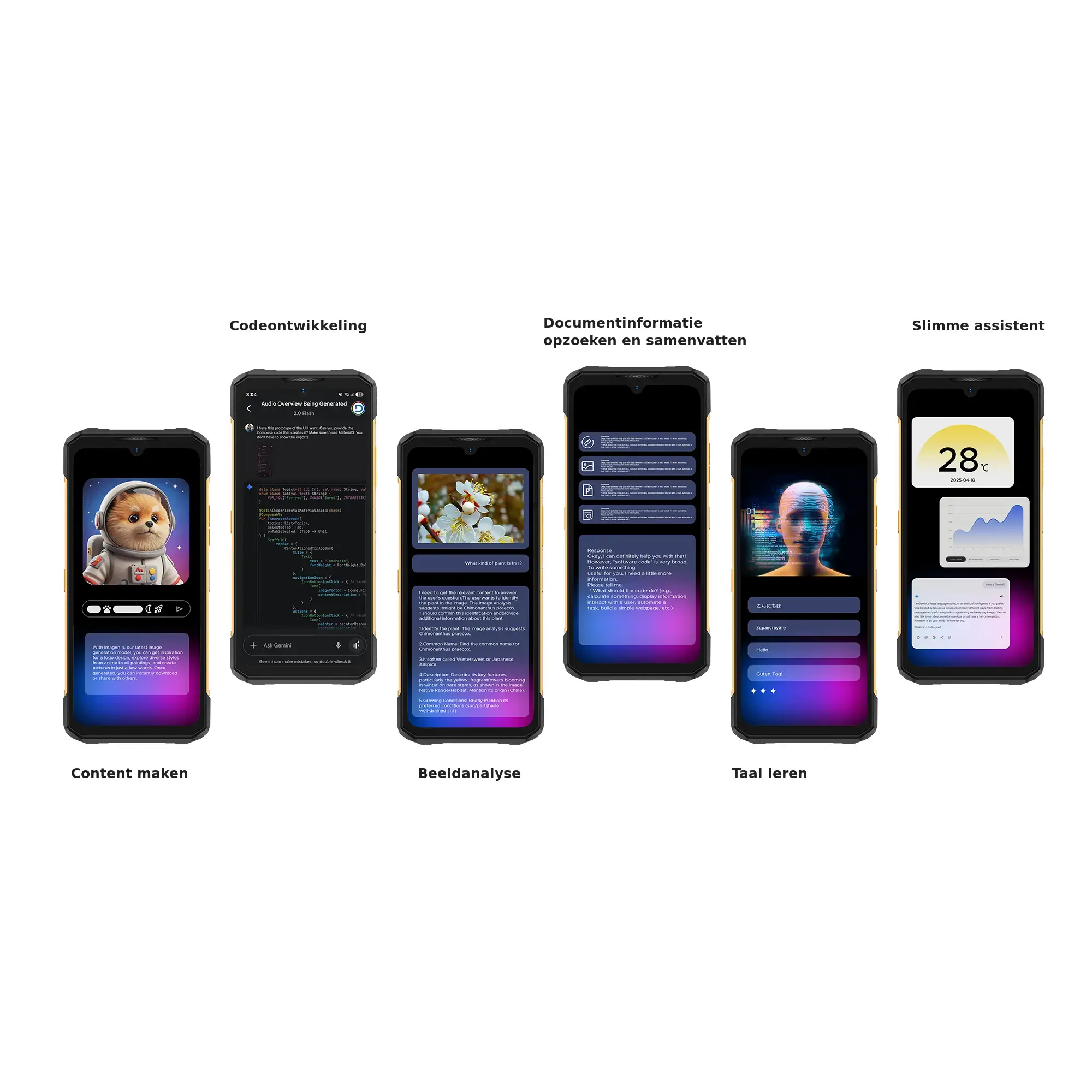 DOOGEE S200 X VIP Edition met slimme assistent contentcreatie beeldanalyse en taalhulp