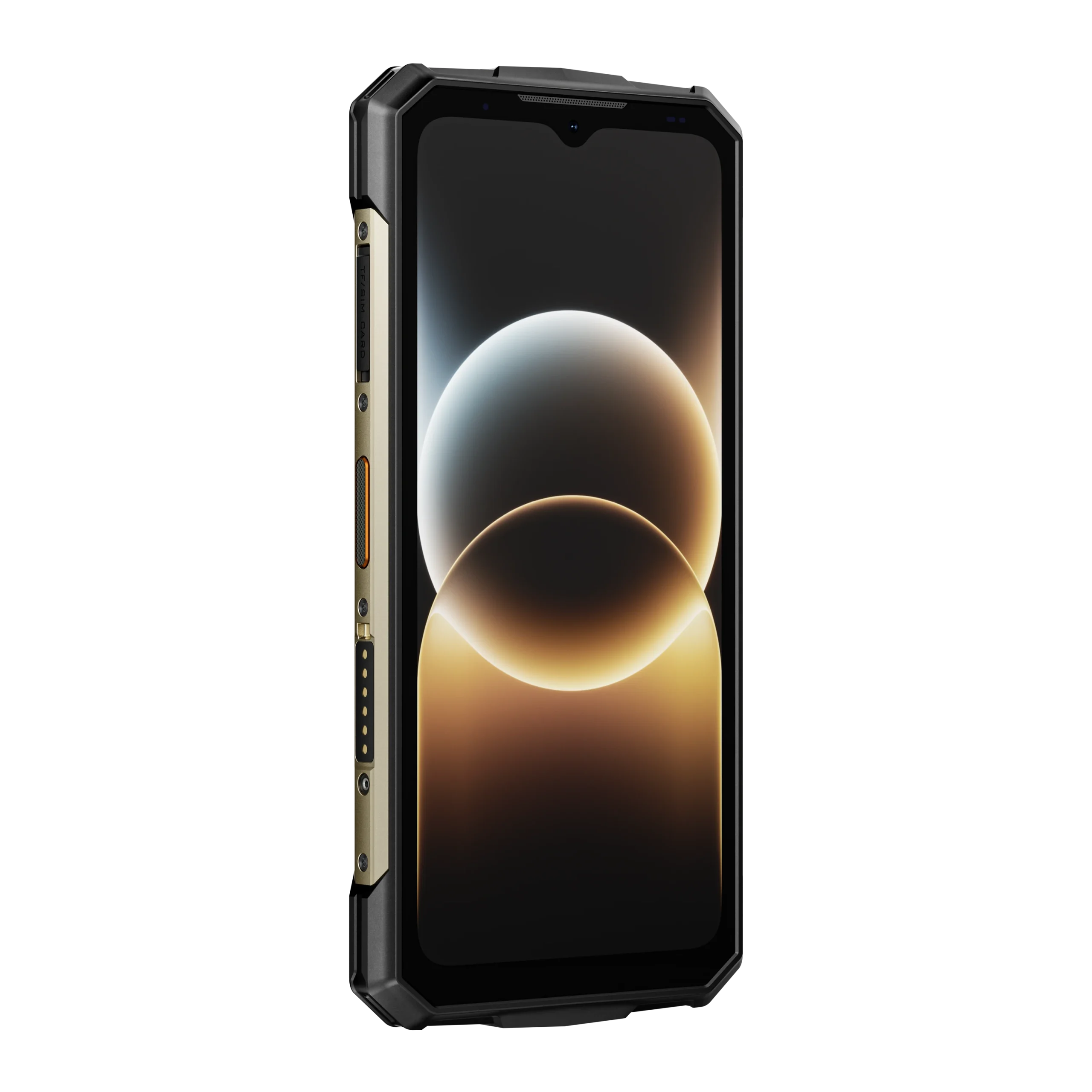 DOOGEE Fire 7 Ultra 8+256 in grijs – schuin achteraanzicht