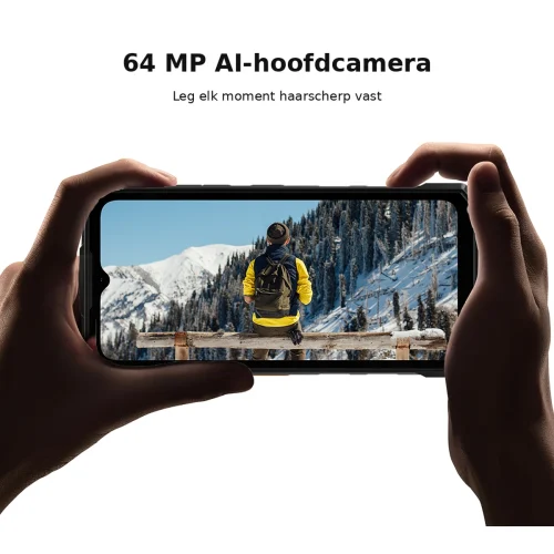 DOOGEE Fire 7 Ultra 8+256 – 64 MP AI-hoofdcamera