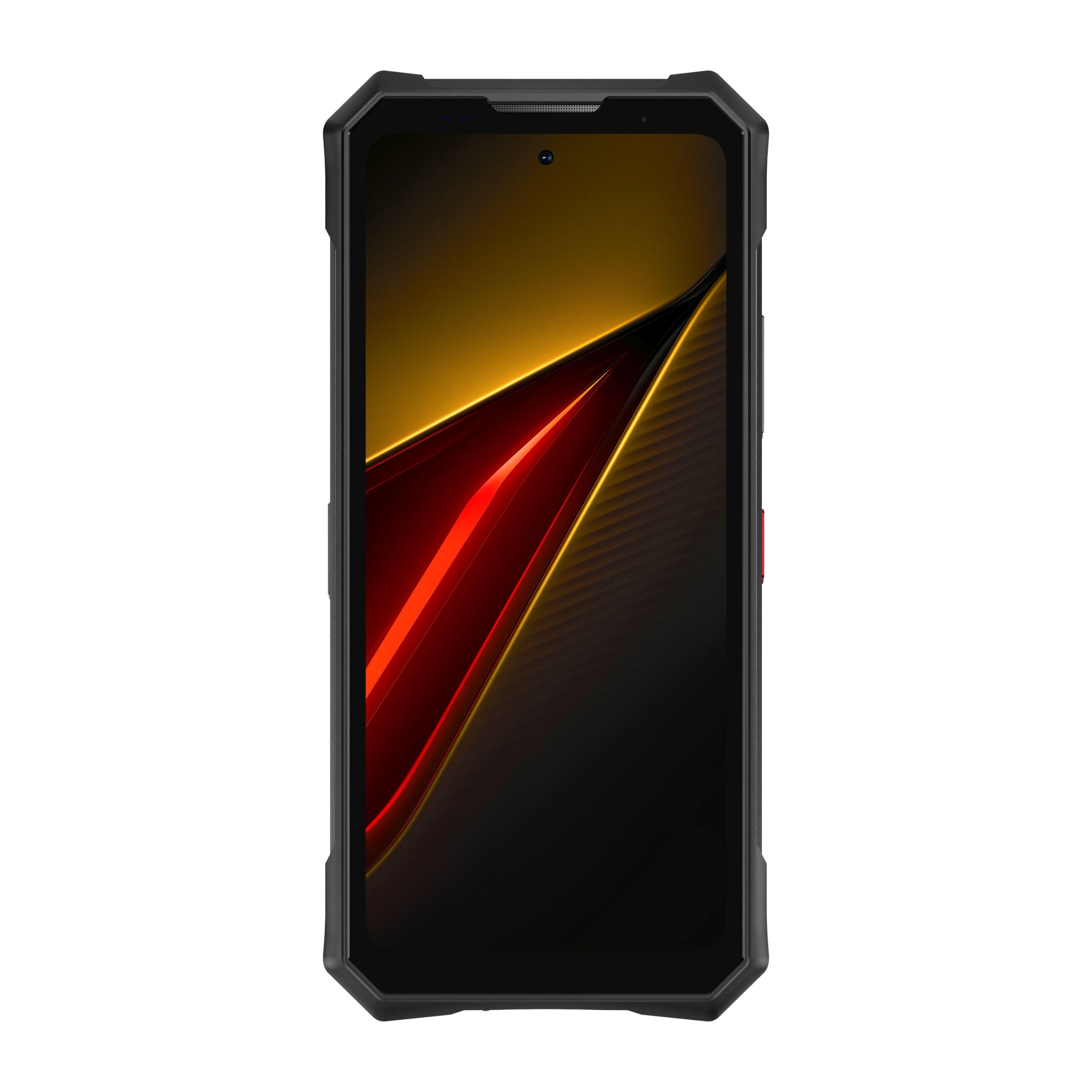 DOOGEE V50 in groen, scherm en voorzijde – zorgvuldige productweergave